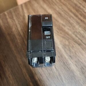 Black Circuit Breaker Switch